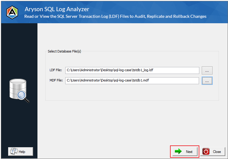 SQL Server Transaction Log Reader