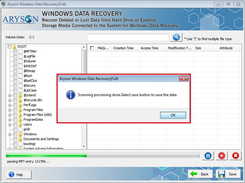 Preview the recovered files.