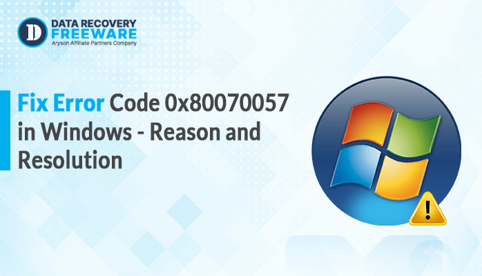 Fix Error Code 0x80070057