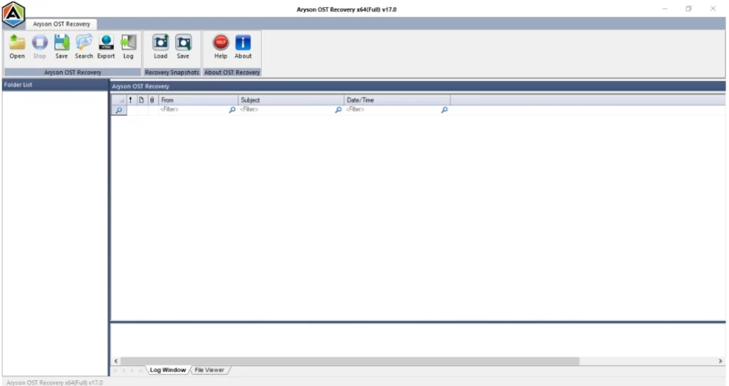 Install Aryson OST Recovery software
