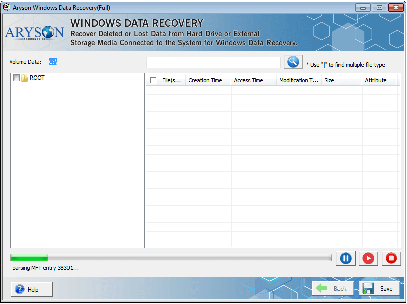 Select and start process