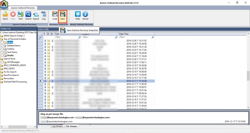Click on the Save option.