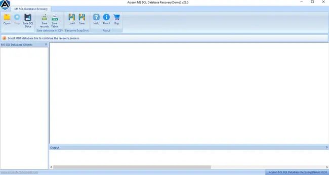 Install the SQL Database Recovery Tool.