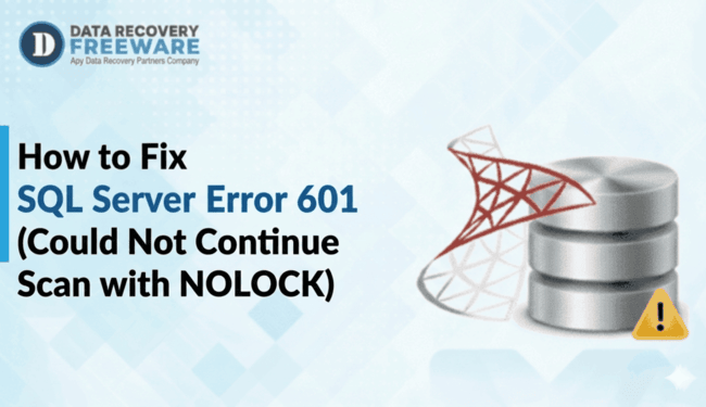 SQL Server Error 601