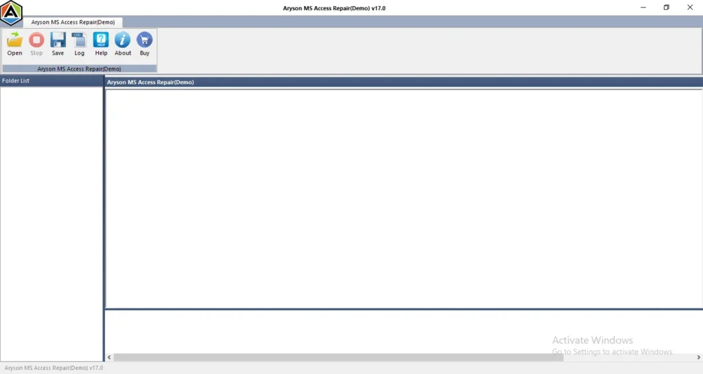 Install the MS Access Database Repair Tool.