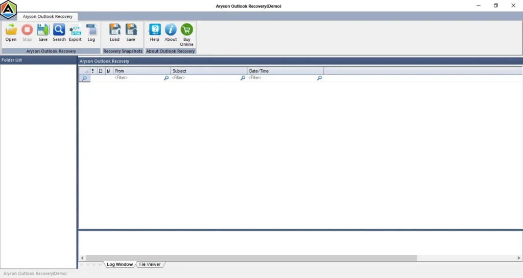 Install the Outlook PST Recovery Tool.