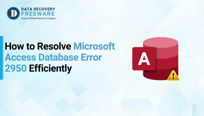 Microsoft Access Database Error 2950